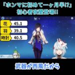 【原神／俺のキャラを見てくれ 496】「ホンマに初めて一ヶ月半！？」めっちゃ強い…初心者夜蘭登場！！【ねるめろ】【切り抜き】#shorts