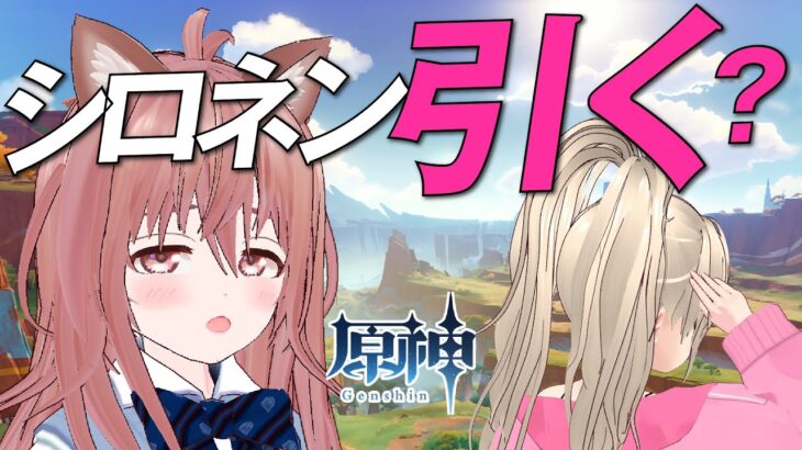 【原神/ガチャ】シロネン引く？引かない？神引きできる聖地を探す配信【Vtuber/ゲームー大陸】