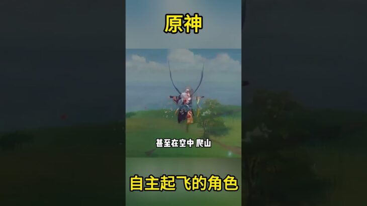 原神：可以自主起飞的角色