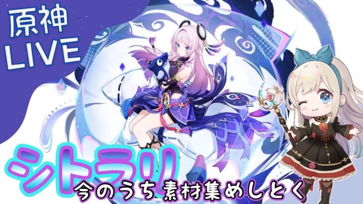 【原神】シトラリのリーク情報も出たので素材を集めておきたい。