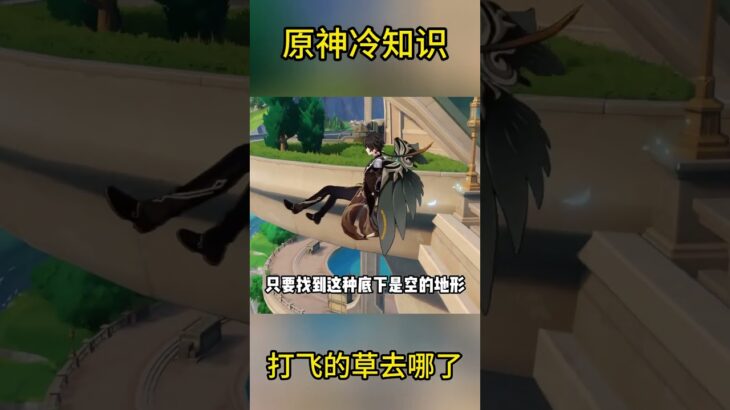 原神冷知识：打飞的草去哪了