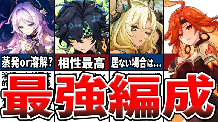 【原神】マーヴィカ最強編成11選！超強化されたキャラや立ち回り方、初心者や星4で組みやすいPTや意外に相性のいいキャラをゆっくり解説！