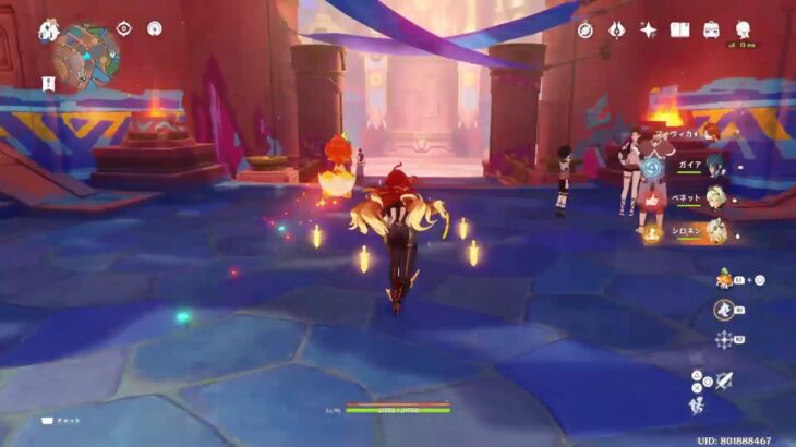 PS5 原神　２凸マーヴィカさんで螺旋攻略する‼️