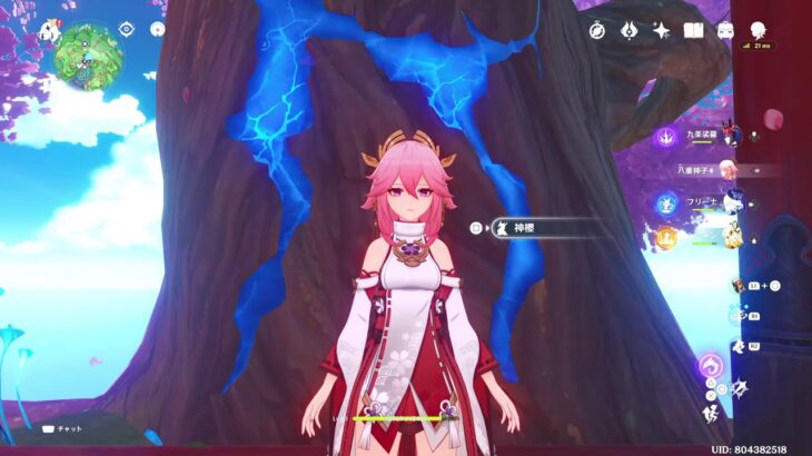 八重神子メイン | 原神 1,608日目 – Genshin Day 1,608 Yae Miko main