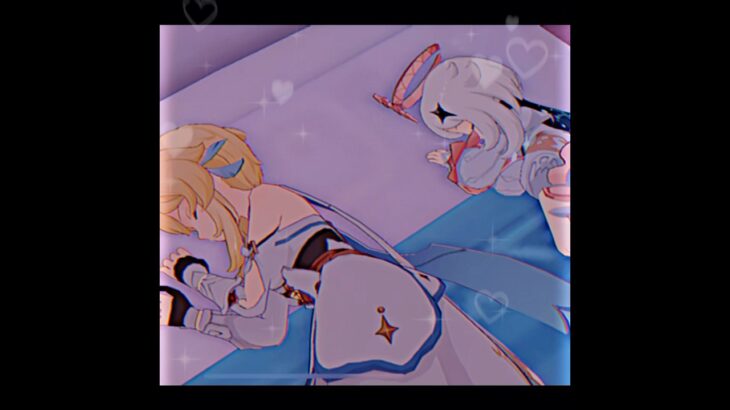 旅人とパイモン大好き💕#原神 #genshinimpact #原神mmd #原神攻略 #パイモン #旅人 #蛍