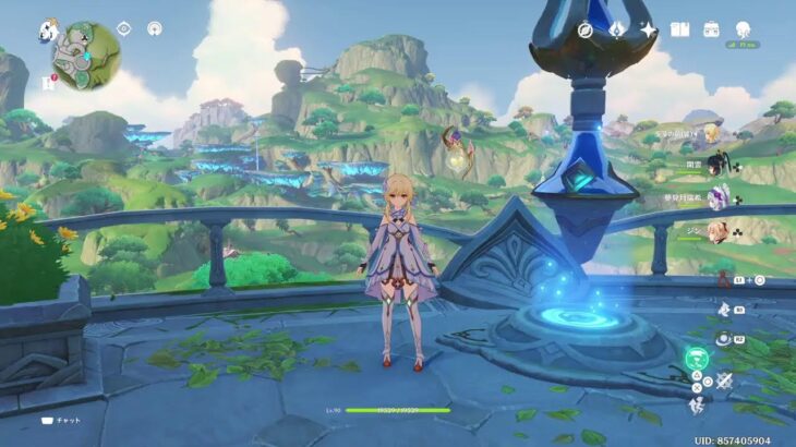 原神　ガチャと少し作業