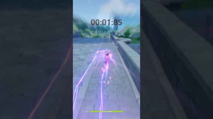 【原神】移動人権キャラは一人だけ最高速度が速いらしい。【Genshin Impact】