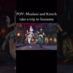 Mualani and Kinich Vacation (Oshi No Ko) [原神|Genshin Impact MMD] #genshinimpact #dance #shorts