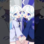 天使のフォカロルスと小悪魔なフリーナ #genshinimpact #shorts