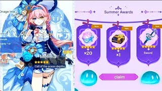 New 5-star Hydro character!The first Hydro claymore user?! Genshin impact