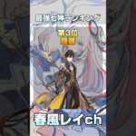 【原神】最強七神ランキング　#原神 #ランキング #マーヴィカ #フリーナ #genshinimpact #ダイダイダイダイダイキライ #shorts