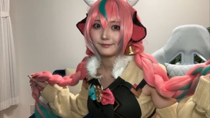 遂にえちえち新キャラのコスプレに手を出します【原神】#原神