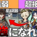 【原神】未育成のキャラをサポーターだけで最強にしたい