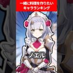 一緒に料理を作りたいキャラランキング【原神】