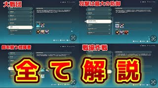 【原神】期間限定イベント豪雨演習「鎧を纏う指揮者」「戦壕作戦」「大戦団」「攻撃は最大の防御」の攻略解説