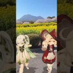 【もこもこ春 クレイジー 4/5】蔵出し/春はもこもこ 原神のナヒーダと魔女っ子クレーが「LADY CRAZY」【原神 AR HIMEHINA】