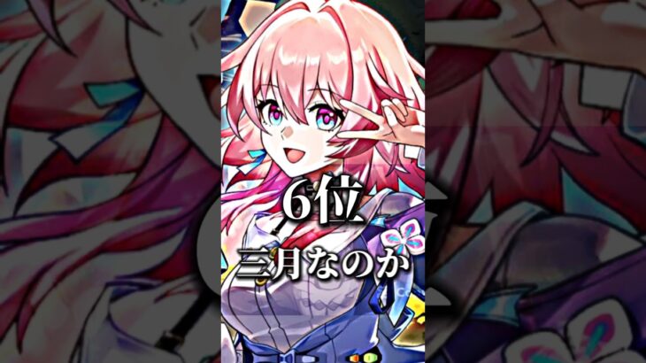 個人的に好きなミホヨキャラランキングtop8 #アニメ #shorts #ランキング #原神 #ホヨバース #崩壊スターレイル #強さ比べ #ゼンレスゾーンゼロ #anime