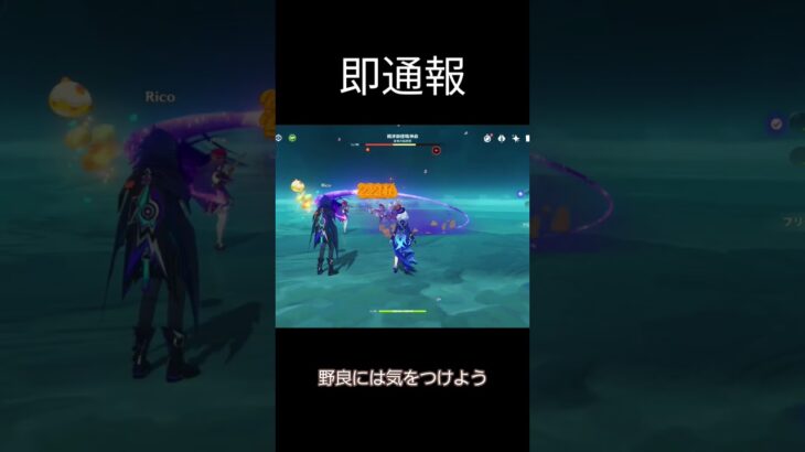 【#原神】即通報しました(笑) これできたら最強だね