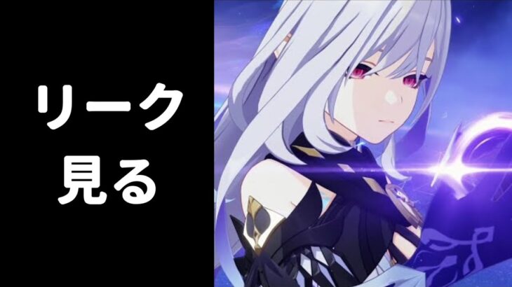 スカークの事前リークを見る枠