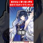 甘い声を出せそうなキャラランキング【原神】