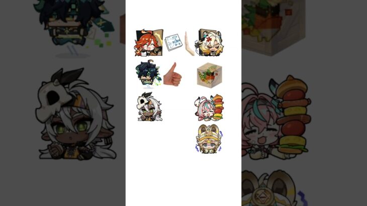 【原神】キャラたちの関係 #原神 #genshinimpact #genshin #マーヴィカ #シロネン  #キィニチ #アハウ #イアンサ #ヴァレサ