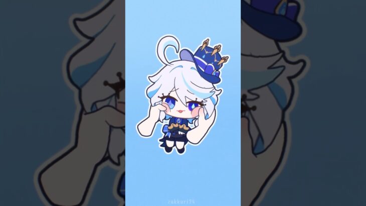 もみもみフリーナ #genshinimpact #shorts