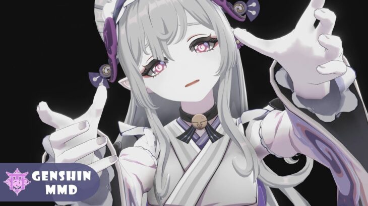 【原神/MMD】shadow shadow × Genshin_inazuma【4K/fps】