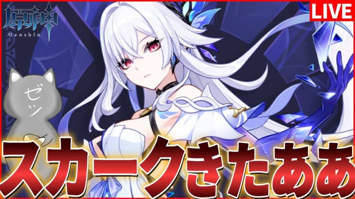 【原神】スカークきたあああああああああ！！！！！19時にもう一人来る？？ 【Genshinimpact】