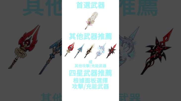 【原神】愛可菲 角色養成簡易攻略 養成材料 天賦加點 武器 聖遺物 隊伍配隊 #原神 #愛可菲 #games #shorts