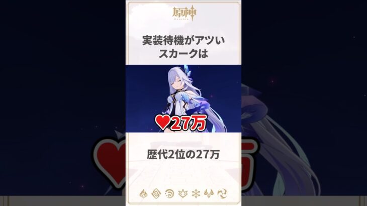 【原神】未実装なのにこの存在感！規格外なスカークの面白雑学 #genshinimpact #スカーク #タルタリヤ