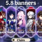 BIG CHANGES IN THE BANNERS OF VERSION 5.8 Genshin impact