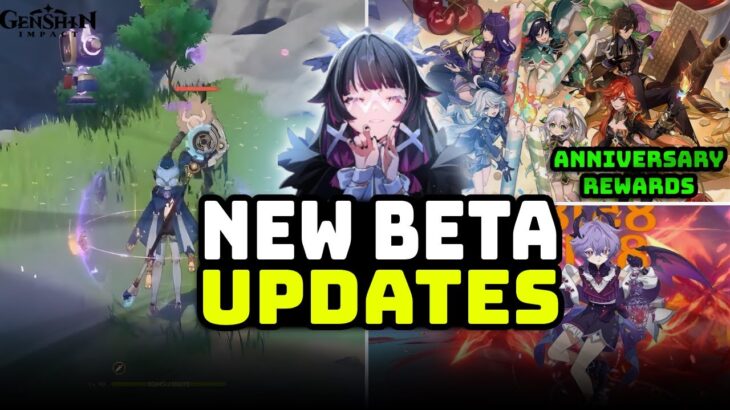 Insane Updates !! Anniversary Rewards, Columbina, Alice Updates and more