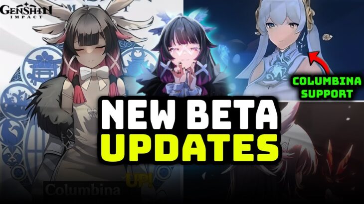 Insane Updates !! Columbina Full Kit and Nod-Krai Characters || Genshin Impact