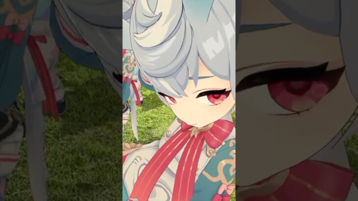 【紫陽花 ラビット 3/3】花が咲いたので・・・ 原神のシグウィンが大量に「ラビットホール」【原神 AR ダンス】