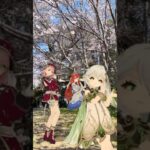 【卯月 クレイジー 3/5】蔵出し/ さて ここは どこでしょう? 原神のニィロウや七七たちが一緒に「LADY CRAZY」【原神 AR ダンス  HIMEHINA】