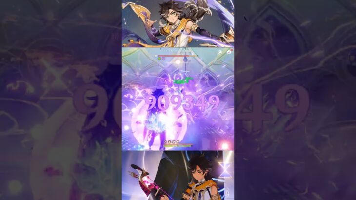 【原神】セトスの貫影の矢でダメチャレ！【セトス生誕祭2025】#原神 #sethos #原神_キャラ生誕祭