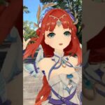 【大通り クレイジー 2/5】公園の 人気のない大通り 原神のファルザンとニィロウが「LADY CRAZY」【原神 AR ダンス  HIMEHINA】