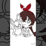 原神イラスト　アンバー