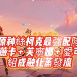 原神絲柯克最強配隊，瑪薇卡 + 芙寧娜 + 愛可菲組成融化蒸發流