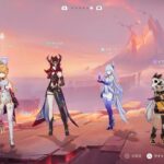 原神 キャラ育成しながらデイリー、聖遺物厳選等