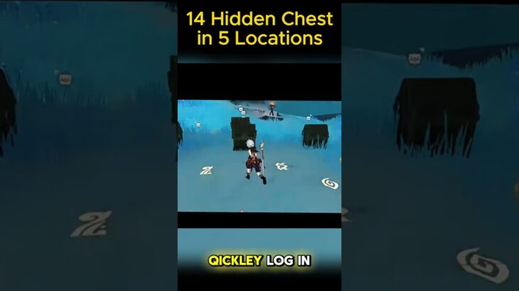 14 Hidden Chestin 5 Locations – Genshin Impact #genshinimpact #shorts