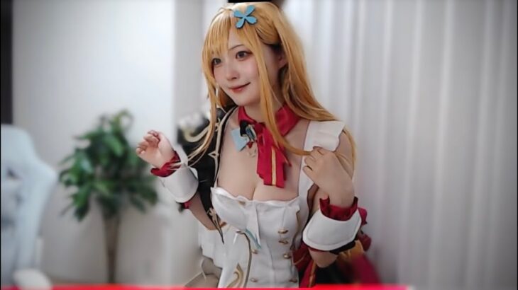 【原神】ナドクライの新キャラが色々豪華すぎるのでコスプレしながらPVを観たりする。#原神