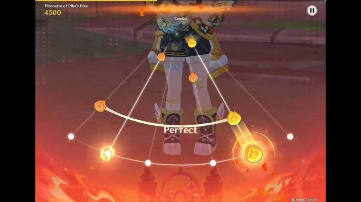 【原神】ナキウサギのステップ カスタム譜面