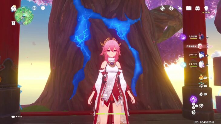 八重神子メイン | 原神配信1,755日目 – Genshin Impact