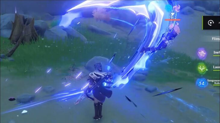 【原神】フリンズ｜ラウマ｜アイノのゲームプレイ【4K高画質】【周年】【ナドクライ】Flins｜Lauma ｜ Aino Gameplay 【Genshin Impact】【4K Ultra HD】