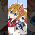 ルーレットで当てたキャラを描く#ganshinimpact #原神 #イラスト #タルタリヤ#shorts