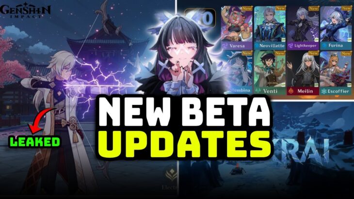 Massive Updates!! New Character Kit, Columbina, Dottore Weekly Boss and more || Genshin Impact
