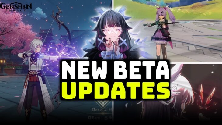 Massive Updates! New Male Electro Character Kit, Columbina Banners and more || Genshin Impact