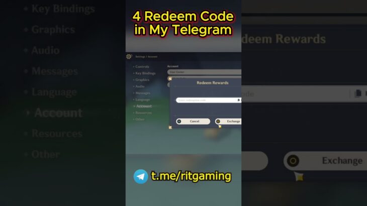 New 4 Redeem Codes For 360 primogems – Genshin Impact Promo Codes