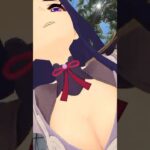 【馬見所 クレイジー 4/5】小さな小屋の前で 原神の雷電将軍と八重神子が「LADY CRAZY」【原神 AR ダンス  HIMEHINA】